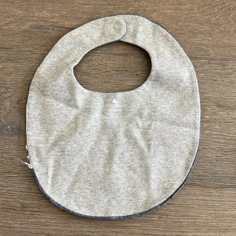 Baby Gap denim bib​